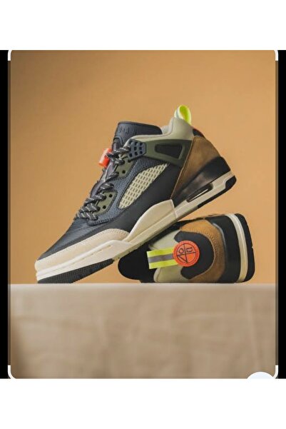 Nike Jordan Spizike Low Erkek Antrasit Spor Ayakkabı