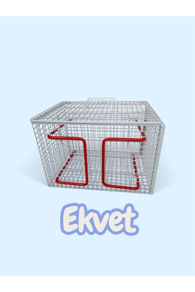 EkVet Kedi Enjeksiyon Kafesi 45 X 31 X 31 cm