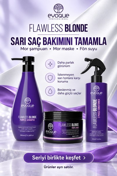 Evoque Professional Flawless Blonde Purple Mask 250 ml