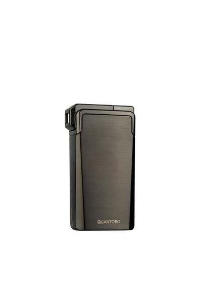 Quantoro 05-44 Soft ve Jet Alev Pipo ve Puro Çakmağı/Gunmetal