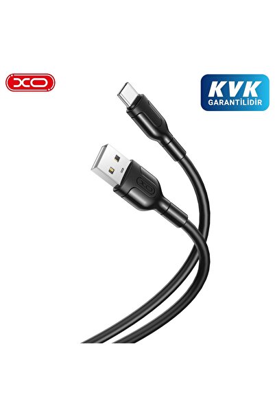 Xo 2.1A USB-A to Type-C Hızlı Şarj Kablosu iPhone 15 16 Samsung S24 S23 S22 S...