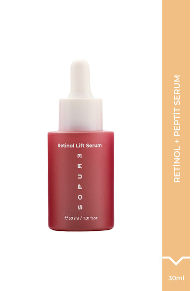 Sopure Retinol Lift Serum-Kırışıklık Karşıtı %0.3 Retinol ve Peptit İçeren, L...
