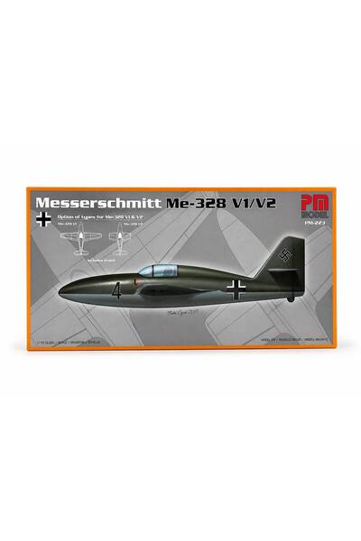 Genel Markalar Messerschemitt Me-328 V1 V2 Model Savaş Uçağı Demonte Plastik ...