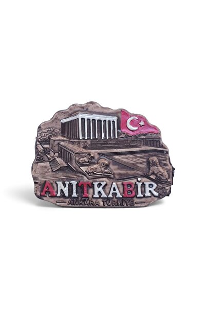 Genel Markalar Ankara Anıtkabir Başkent magneti polyester kabartma hediyelik ...