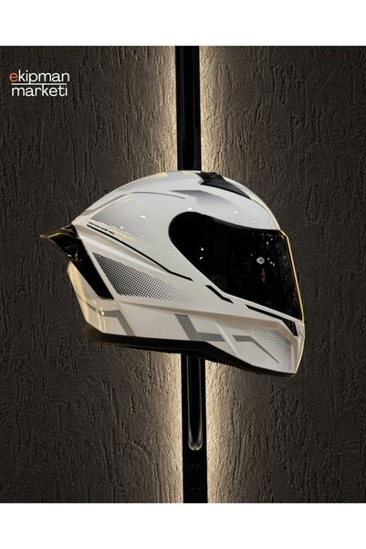 Sway 869 SIRIO White Grey Full Face Kask