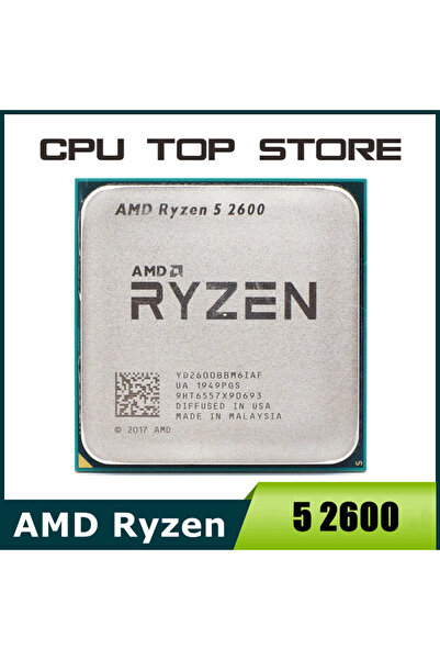 Choice AMD AMD Ryzen 5 R5 2600 3.4GHz 6-Core 12-Core CPU Processor Socket AM4