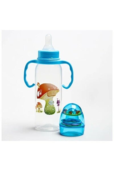AVA Biberon pentru Copii Babyluck 280ml cu Tetina și Mânere din PP, Fără BPA ...