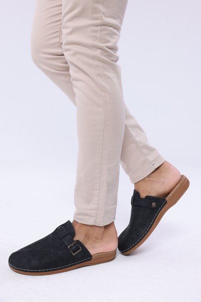 Fatex Men's Closed-Front Sabo Hospital Daily Slippers