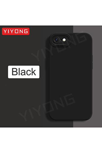 Choice حافظة SE 2022 YIYONG غطاء ناعم من السيليكون السائل الأصلي لهاتف آيفون ...