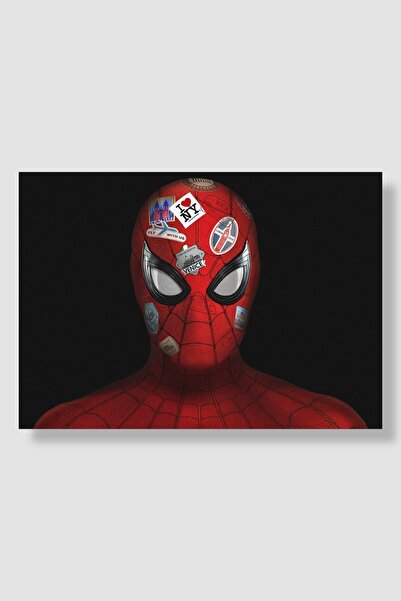 postick Marvel Spiderman | Örümcek Adam Film Posteri Yüksek Kaliteli Kalın Pa...