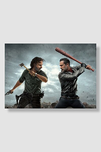 postick The Walking Dead Dizi Posteri Yüksek Kaliteli Kalın Parlak Kuşe Kağıdı