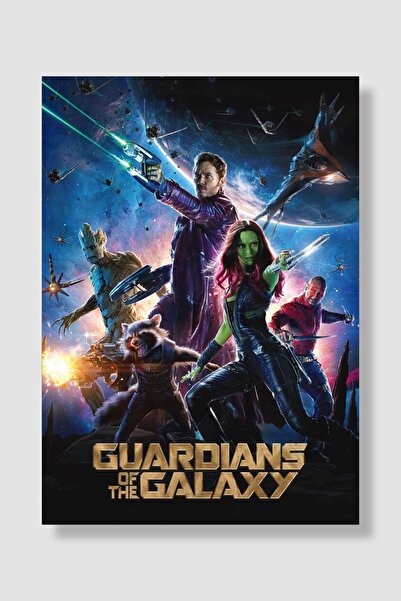 postick Marvel Galaksinin Koruyucuları Film Posteri Yüksek Kaliteli Kuşe Kağıdı