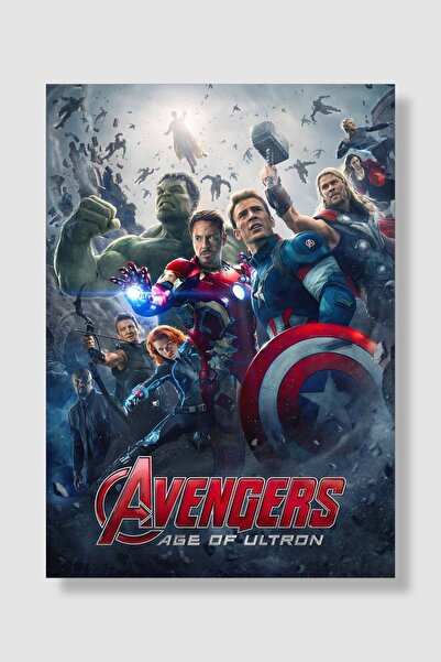 postick Avengers Age Of Ultron | Ultron Çağı Film Posteri Yüksek Kaliteli Par...