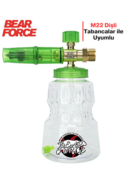 ROBEVE Bear Force Foam Lance M22 Cihazlar İle Uyumlu Köpük Yapıcı Aparat 1L K...