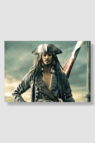 postick Pirates Of The Caribbean | Karayip Korsanları Film Posteri Yüksek Kal...