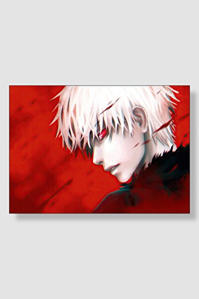 postick Tokyo Ghoul Anime Posteri Kalın Parlak Kuşe Kağıdı