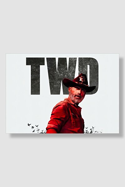 postick The Walking Dead Dizi Posteri Yüksek Kaliteli Kalın Parlak Kuşe Kağıdı