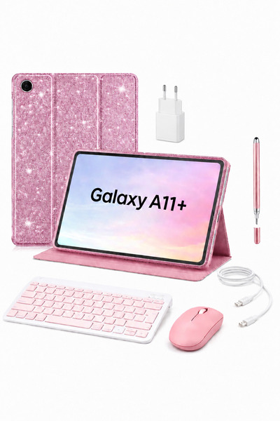 Samsung Galaxy Tab A11 Plus 11'' 6GB 128GB TABLET+KILIF+KLAVYE+MOUSE+ŞARJ BAŞ...