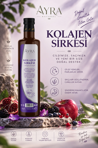Kolajen Sirkesi 500Ml