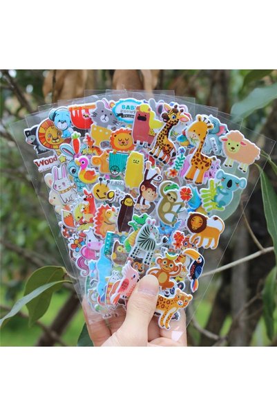Choice 20 Sheets 20 Sheets 3D Stickers for Kids Puffy Children Stickers Boys ...