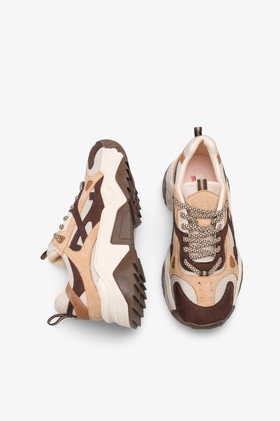 İNNABUTİKK Siyana Women's Sneaker Shoes - Brown Suede
