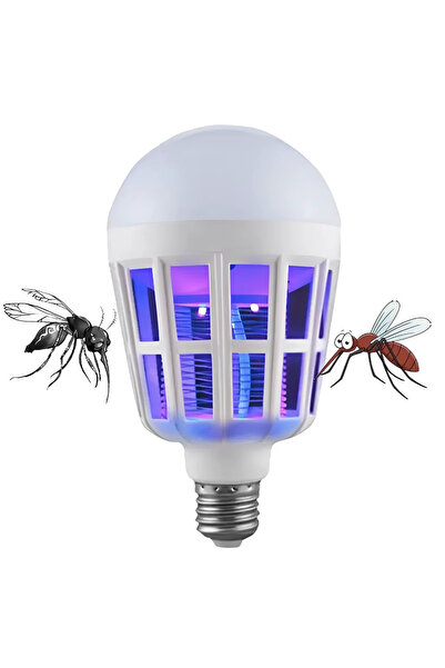 OEM Bec LED Anti Insecte cu lumina alba naturala puternica 15W E27 OF