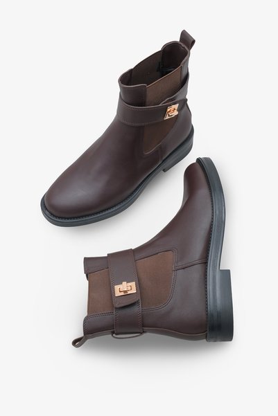 İNNABUTİKK Preena Women's Daily Boots - Brown