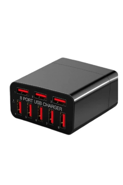 Mihai Adaptor priza X82 cu 8 porturi USB Qualcomm 3.0 40W