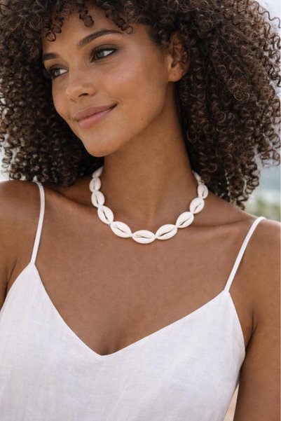 Hd Marketim Necklace Choker Sea Conch Mussel Adjustable Beach Birthday Gift Bijouterie Jewelry Accessory