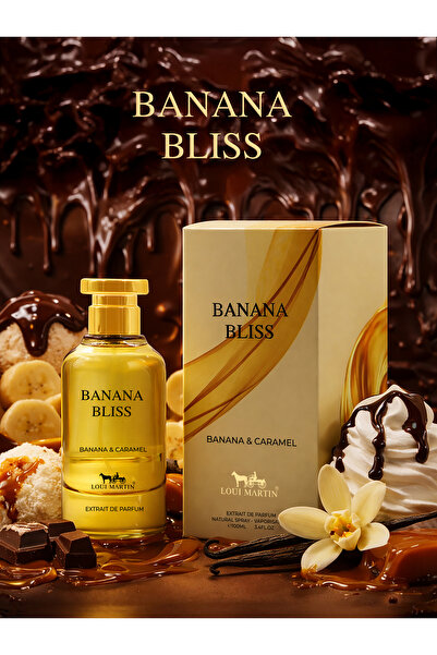 loui martin Banana Bliss Banana & Caramel Extrait De Parfum 100ml | Sweet Gou...