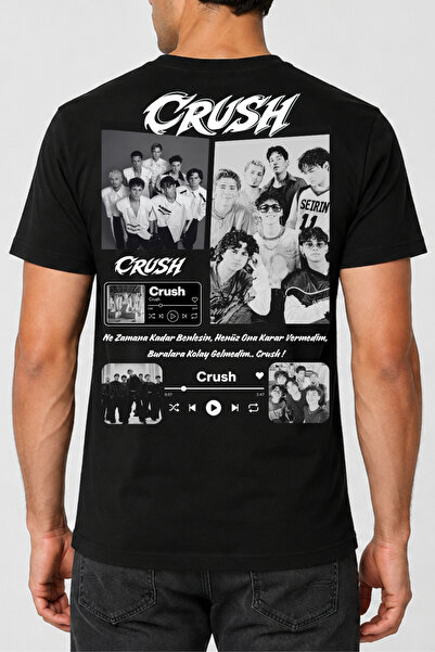 shidumanlar Crush Unisex Bay/ Tişört – Özel Tasarım Baskılı Oversize Pamuklu ...