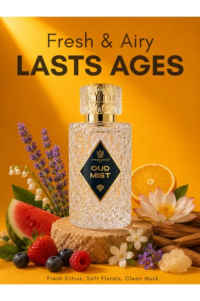 Uppernotes Oud Mist Extrait de Parfum 100 ml Lavender Watermelon Orange Red F...