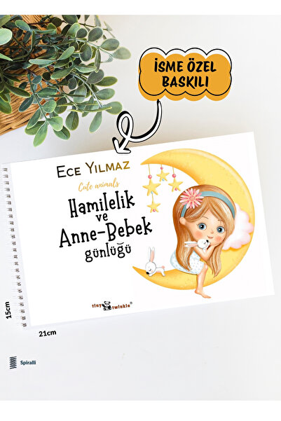 Lodos İSME ÖZEL Hamilelikten Bebeğin İlk Yaşına Tüm Anılarınız Tek Defterde (...