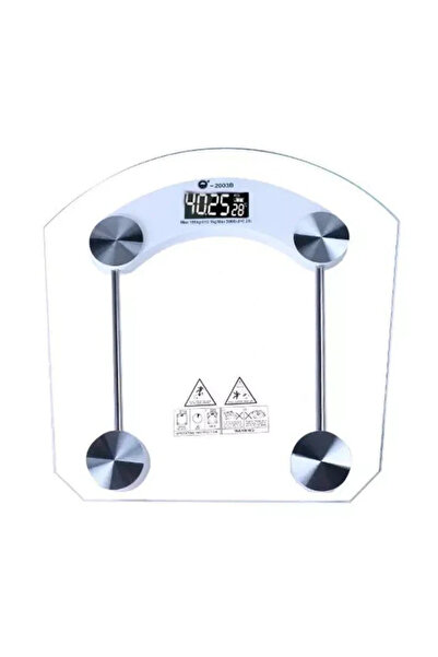 OEM Cantar De Baie Display LCD Platforma Din Sticla Securizata 180 kg RD-E250