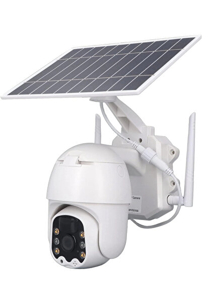 MOHAMED Camera supraveghere PTZ Solara fara fir pentru exterior