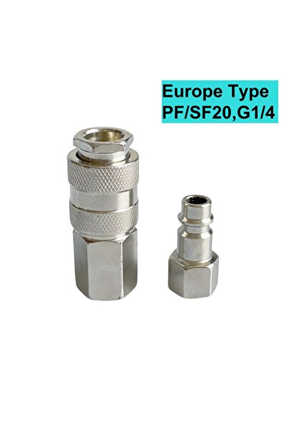 choice2 PF20 SF20 Encaixe pneumático sf/pf20 padrão europeu, tipo ue,acoplado...