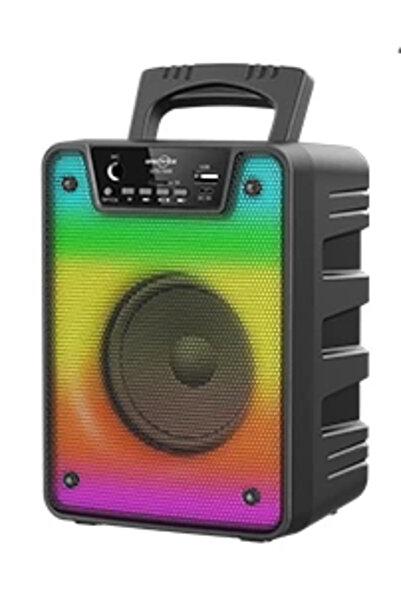BOXE Boxă wireless GTS 1868 cu Bluetooth, USB, lumini și microfon