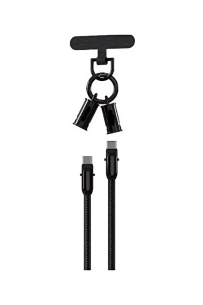 Mihai Cablu de date USB C PD 60W cu curea si conexiune magnetica Andowl Q SJ16A