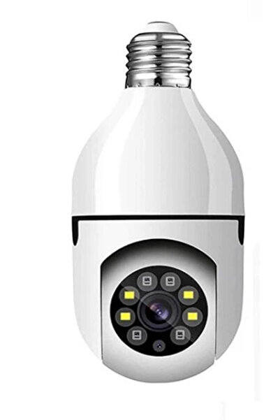 Mihai Cameră de supraveghere inteligentă Andowl Q S805, tip bec E27, PTZ WIFI...