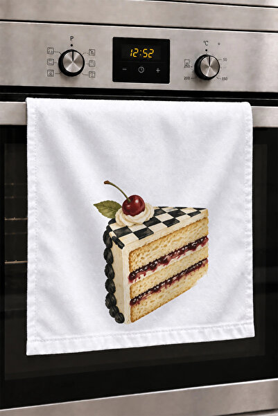 Valerine Life Hand Drying Towel 30X50Cm Cotton Absorbent Checkered Pastry for...