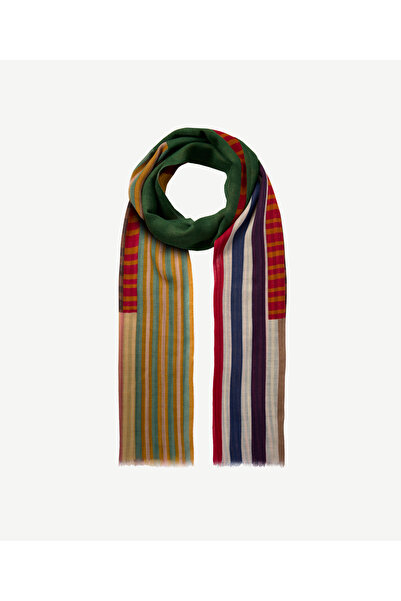 Yargıcı Striped Wool Shawl