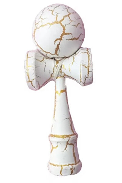 OEM Kendama profesională din lemn, model clasic de 18 cm, cu design crăpat, c...