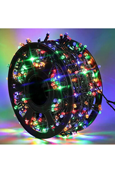 BASE Instalație multicoloră tip rolă de 100 m cu 480 LED-uri și 8 efecte de i...
