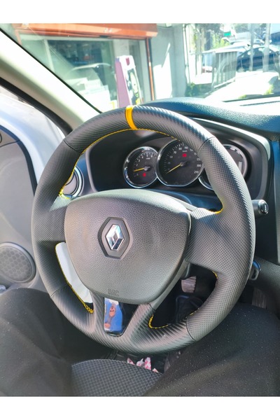 detaydireksiyon Direksiyon Kılıfı Tam Kaplayan Renault Symbol 2014-17 Noktalı...
