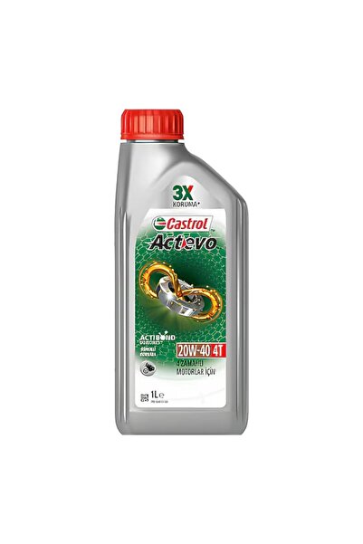 CASTROL ACTEVO 20W40 4T YAĞ