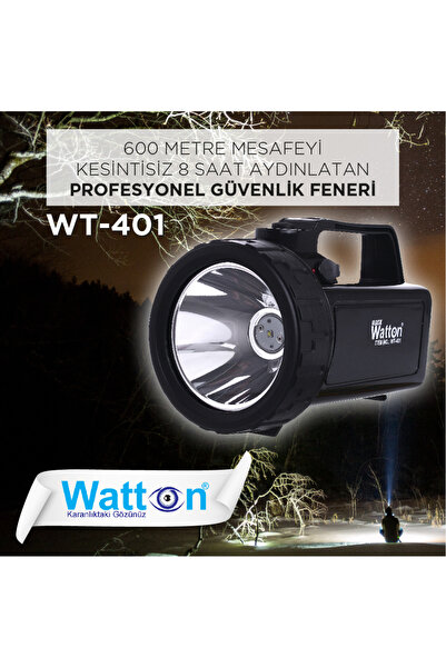 Watton Wt-401 Güvenlik Feneri 30 W Kuvvetinde