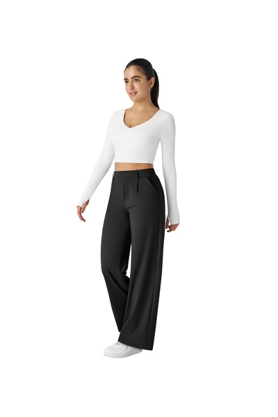 Soft Style Yumuşak Dokulu Likralı Pileli Ultra Esnek Kırışmaya Dayanıklı Düz ...