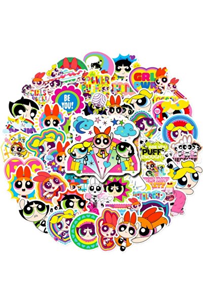 Choice 0055-50Pcs Genuine 50PCS The Powerpuff Girls Stickers Decals Decoratio...