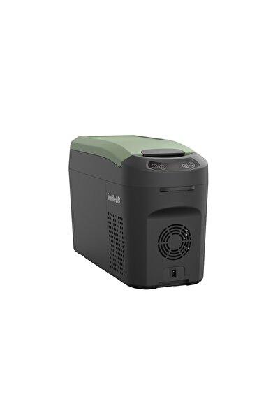 Indel-B Indel B Tb15 Kompresörlü Oto Buzdolabı 15 Lt. Siyah-Yeşil