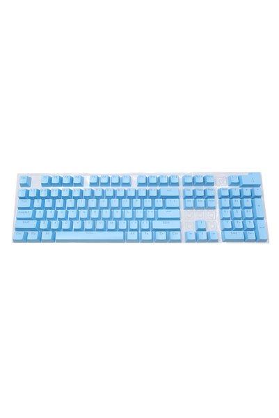 Choice Blue 104pcs ABS Universal Mechanical Keyboard Keycaps Ergonomic Blank ...